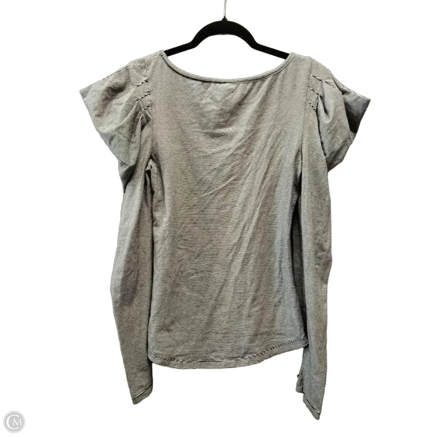 Top Long Sleeve By Free People In Striped Pattern, Size: M