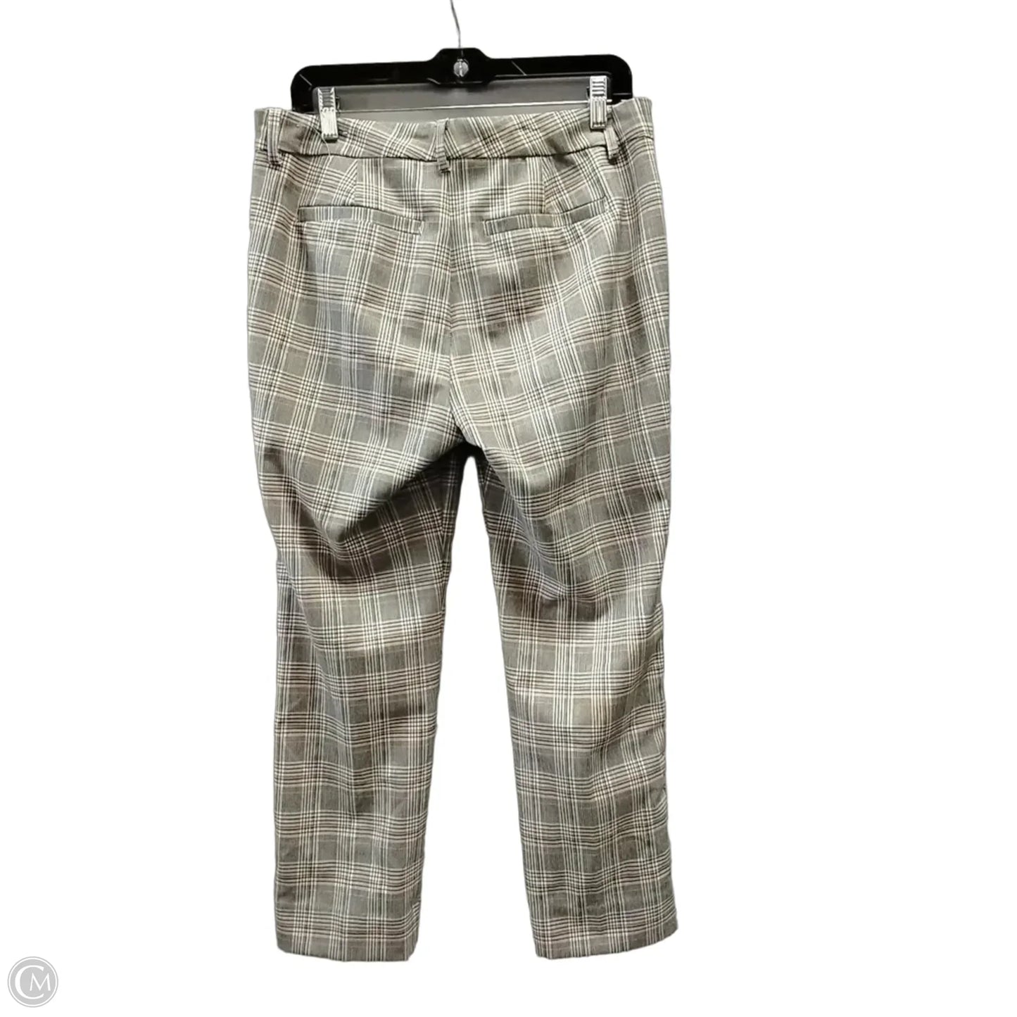 Pants Dress By Liverpool In Plaid Pattern, Size: 8