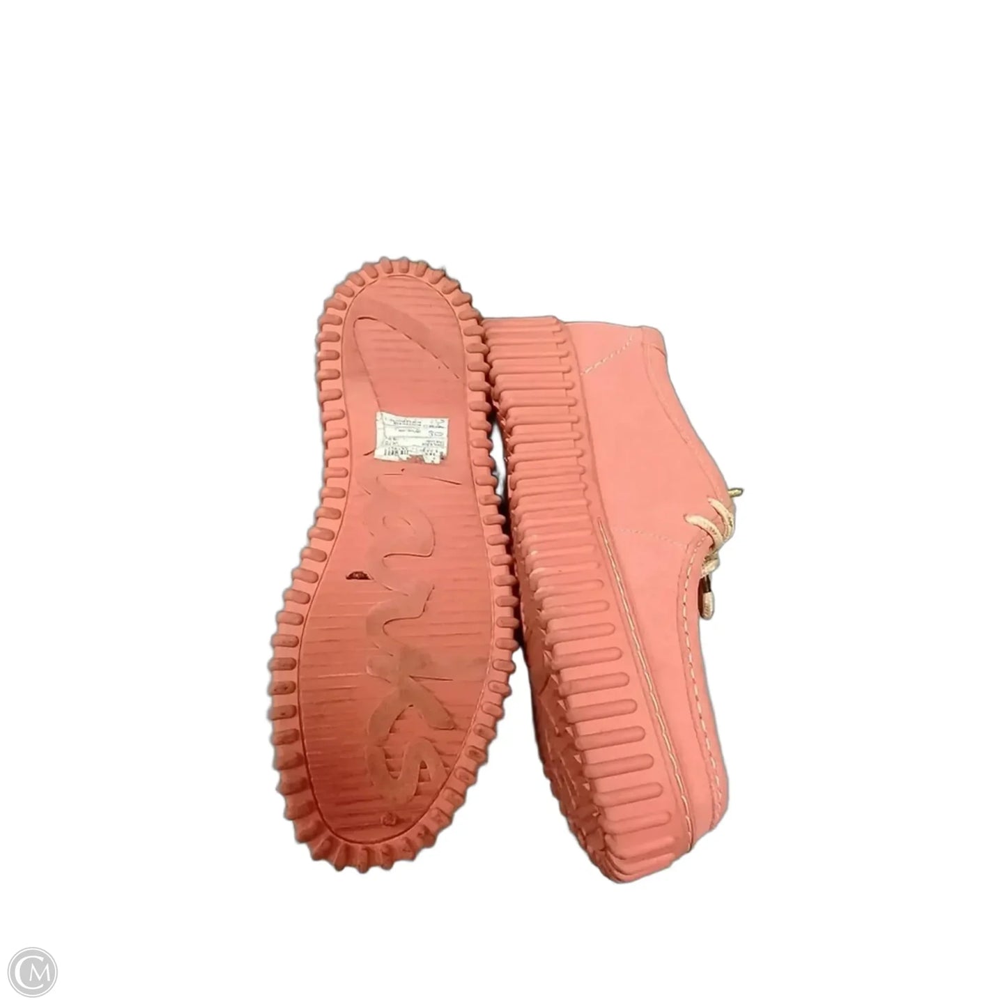 Shoes Sneakers Platform By Clarks In Orange, Size: 9.5