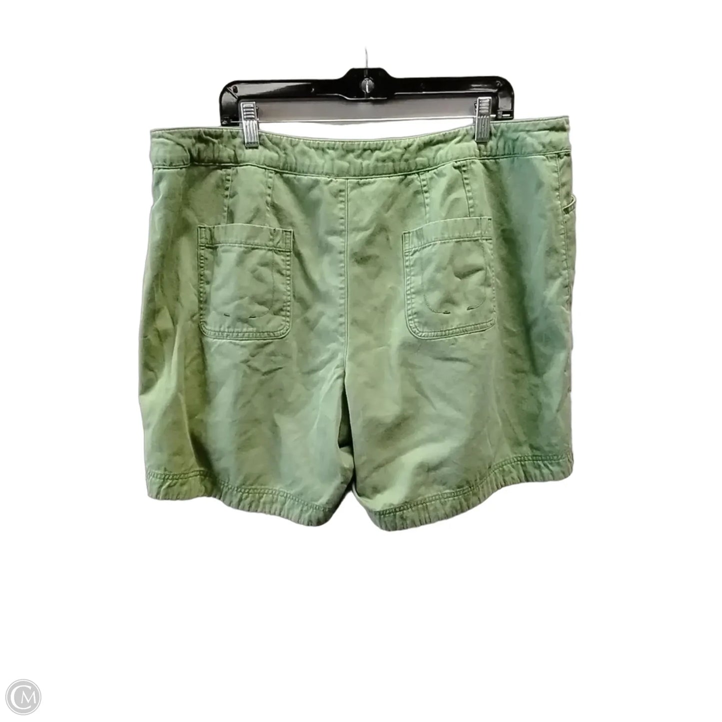 Shorts By Natural Reflections In Green, Size: 20w