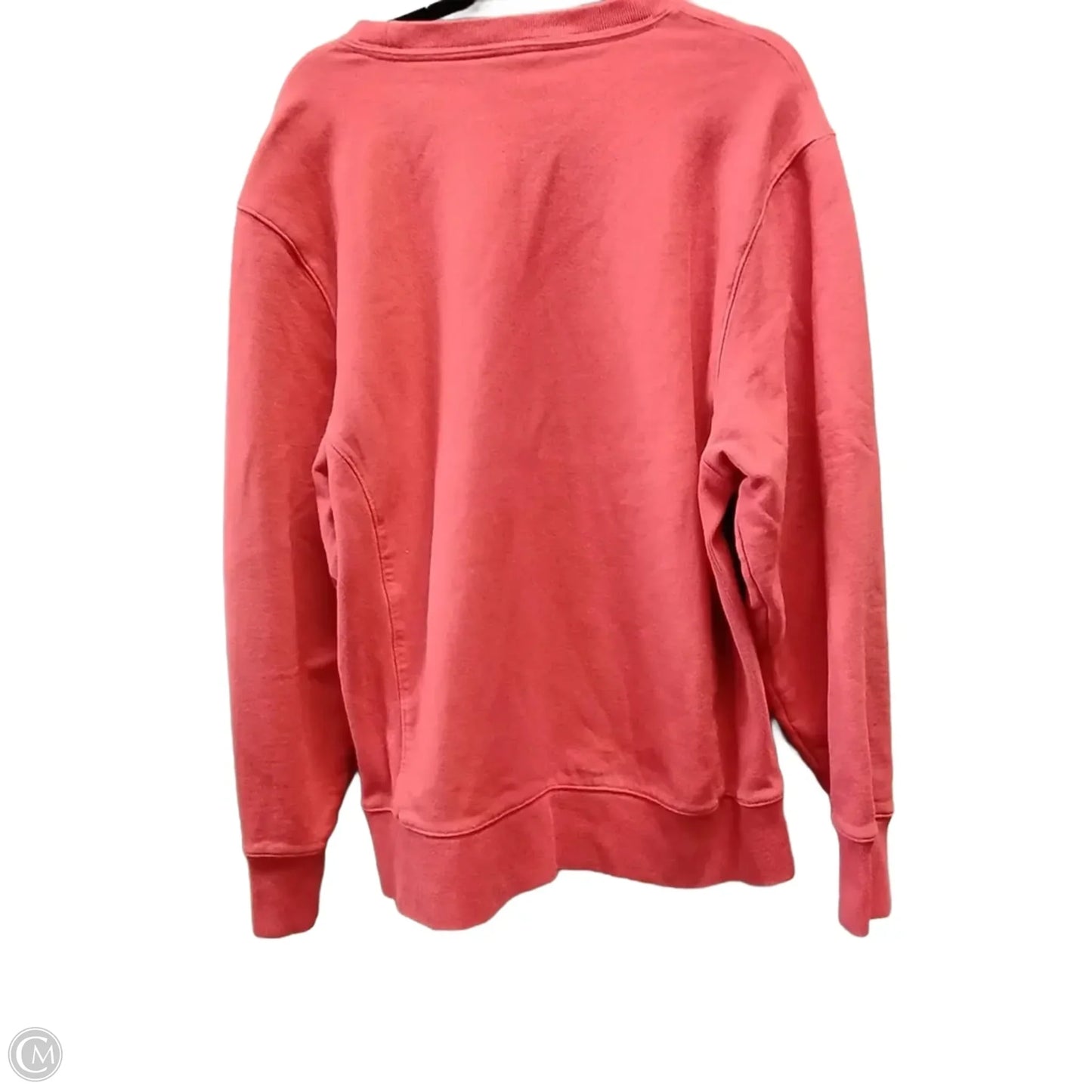 Sweatshirt Crewneck By Pink In Red, Size: L