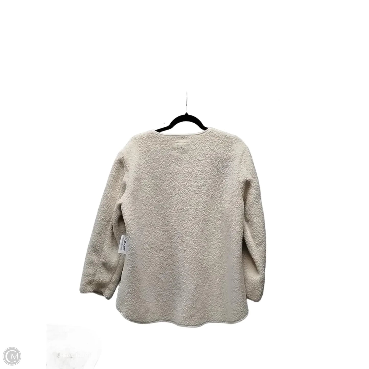 Sweater Cardigan By Old Navy In Cream, Size: L