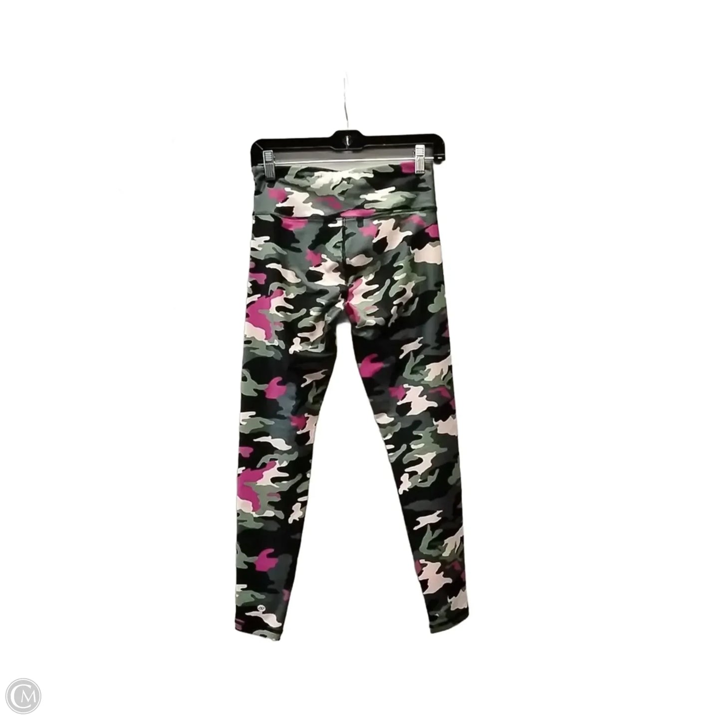 Athletic Leggings By Dkny In Camouflage Print, Size: S