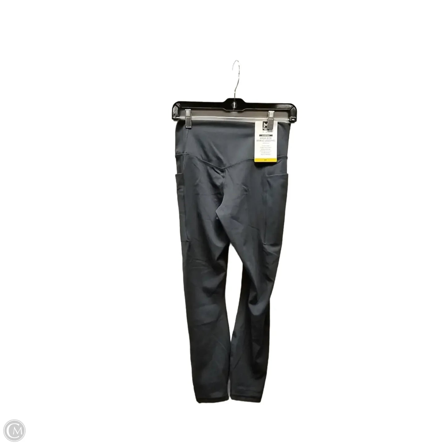 Athletic Leggings By Members Mark In Grey, Size: M