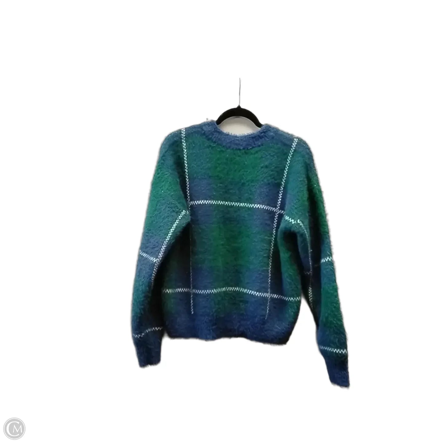 Sweater By So In Blue & Green, Size: L