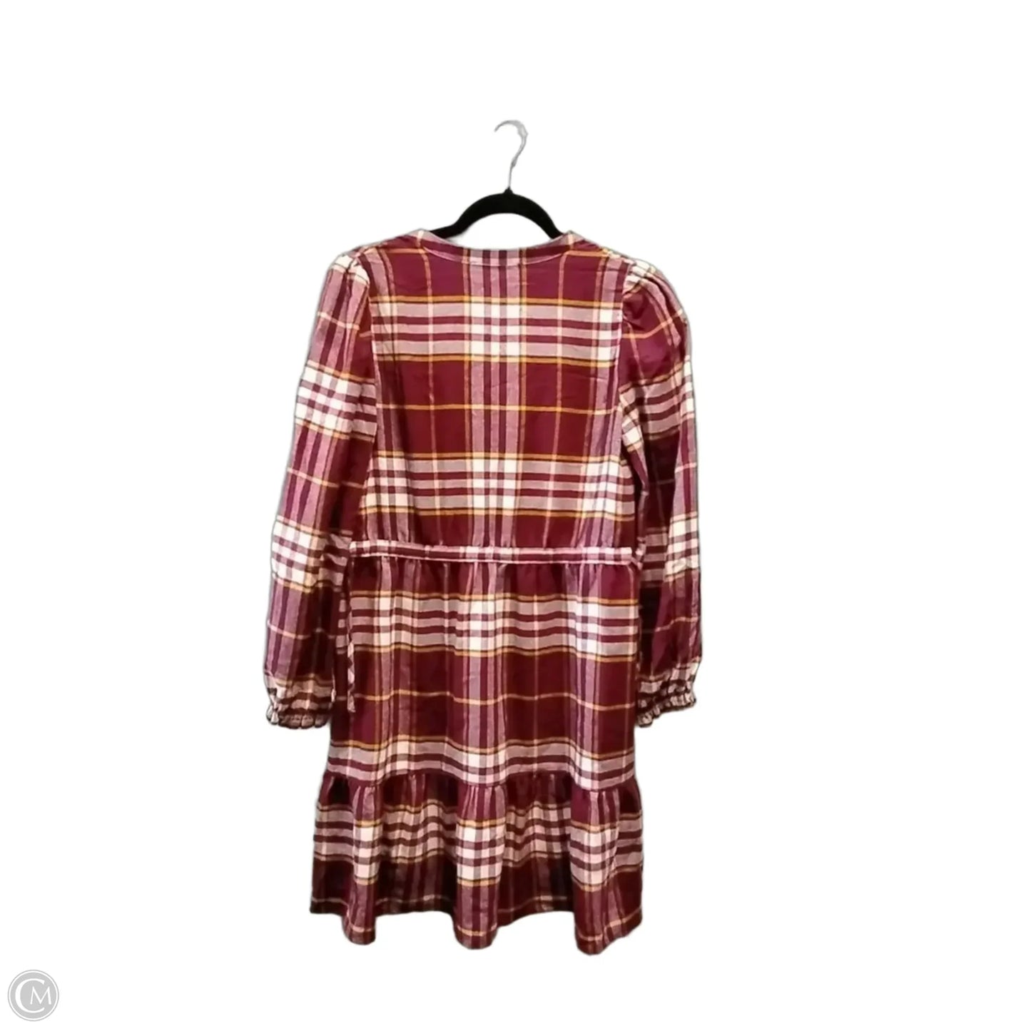 Dress Casual Short By Loft In Plaid Pattern, Size: Xs