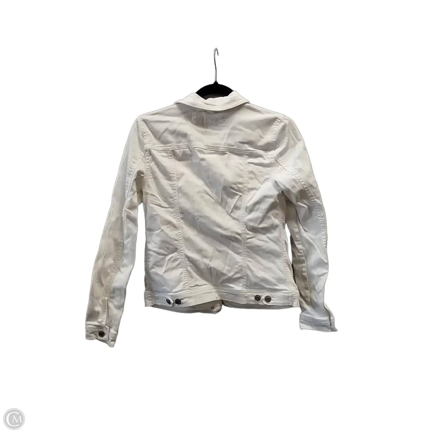 Jacket Denim By Maurices In White, Size: Xs