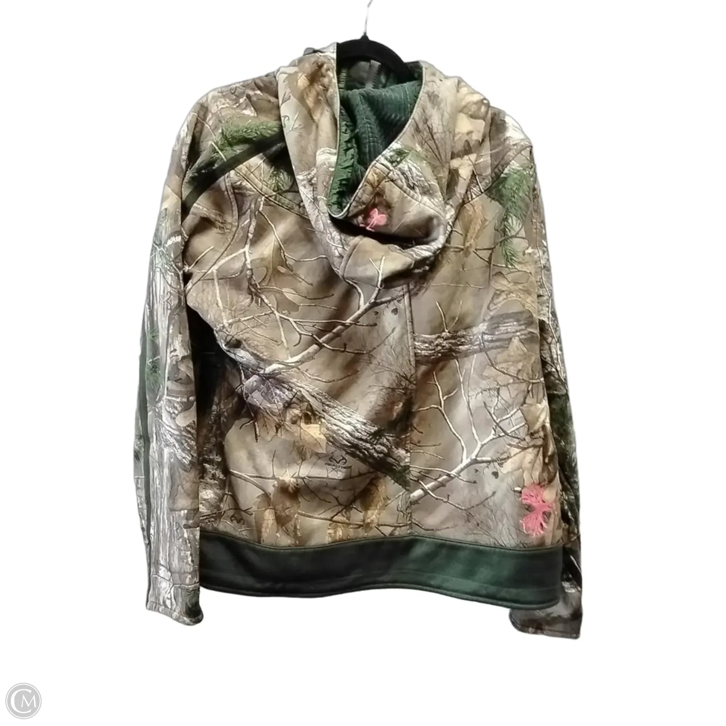 Athletic Jacket By Under Armour In Camouflage Print, Size: 2x