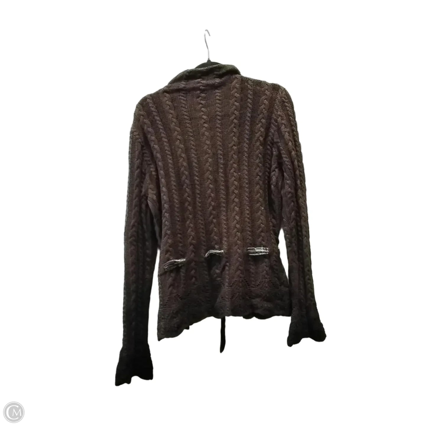 Sweater Cardigan By Ralph Lauren In Brown, Size: L