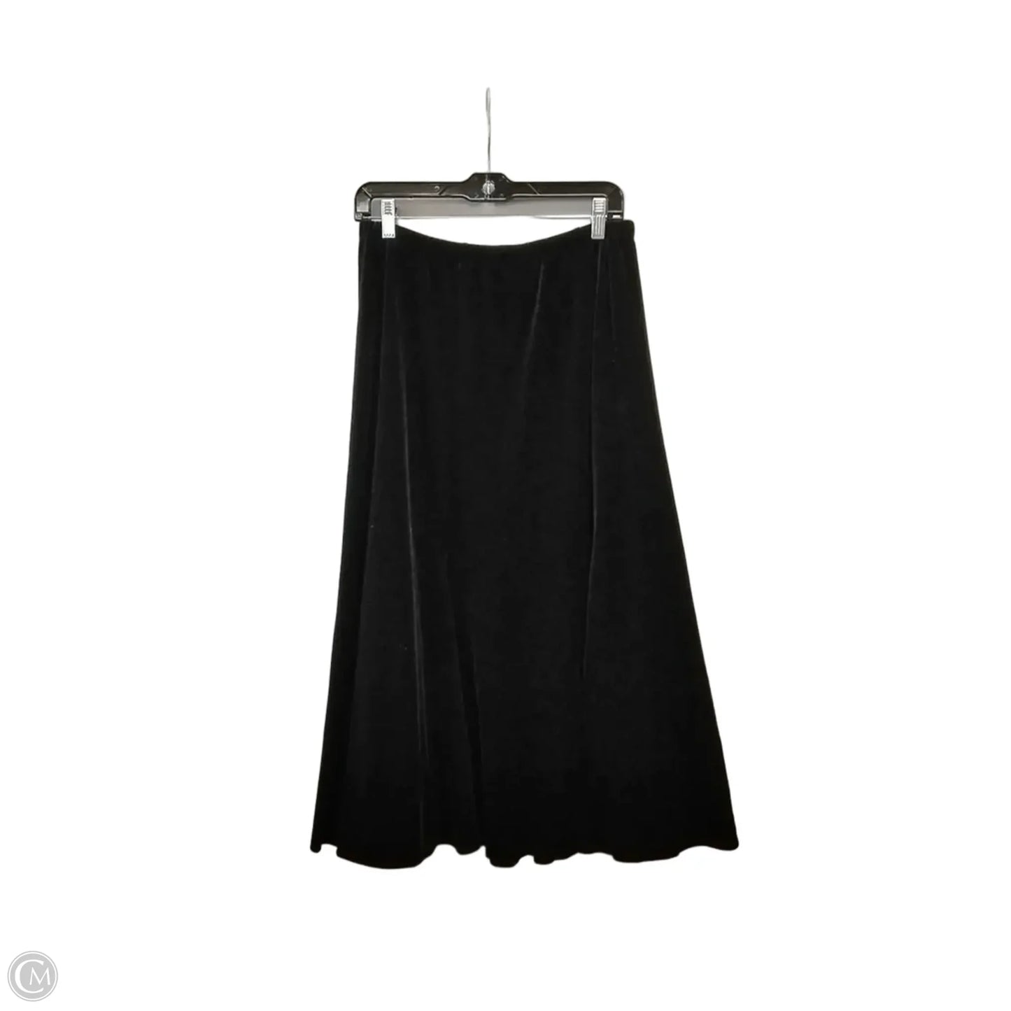 Skirt Midi By Chicos In Black, Size: L
