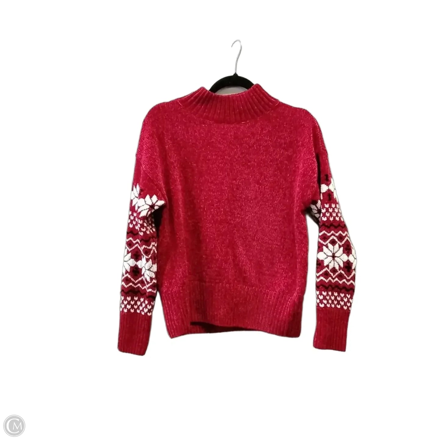 Sweater By Christian Siriano In Red, Size: Xs