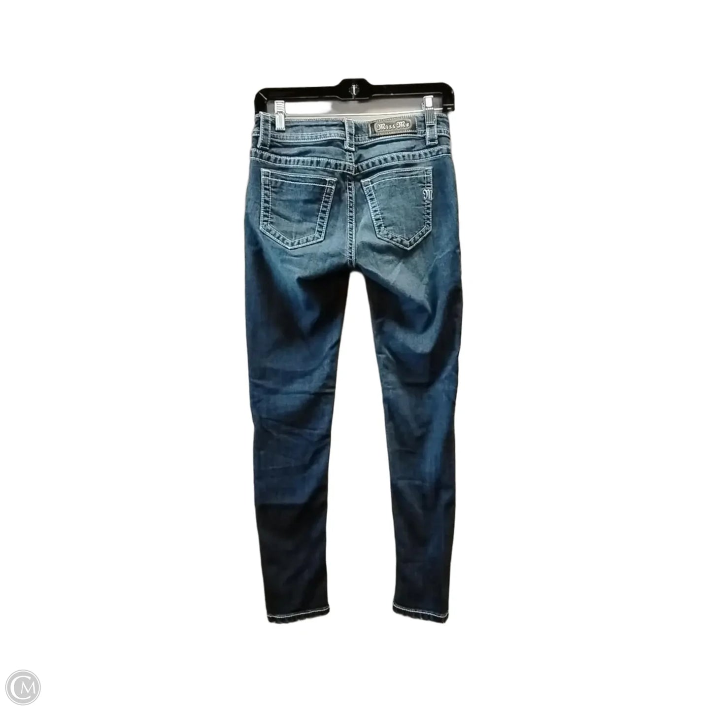 Jeans Skinny By Miss Me In Blue Denim, Size: 2