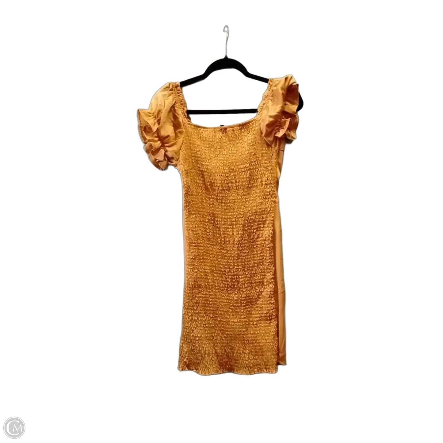 Dress Casual Short By Hyfve In Orange, Size: M