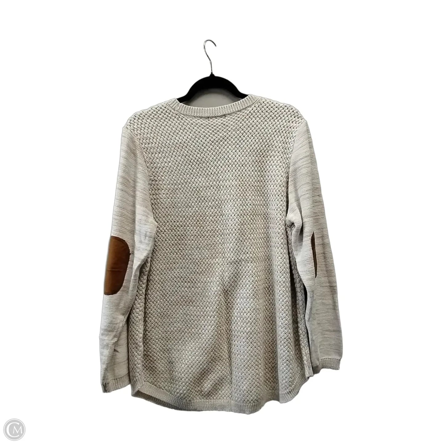 Sweater By Clothes Mentor In Beige, Size: 2x
