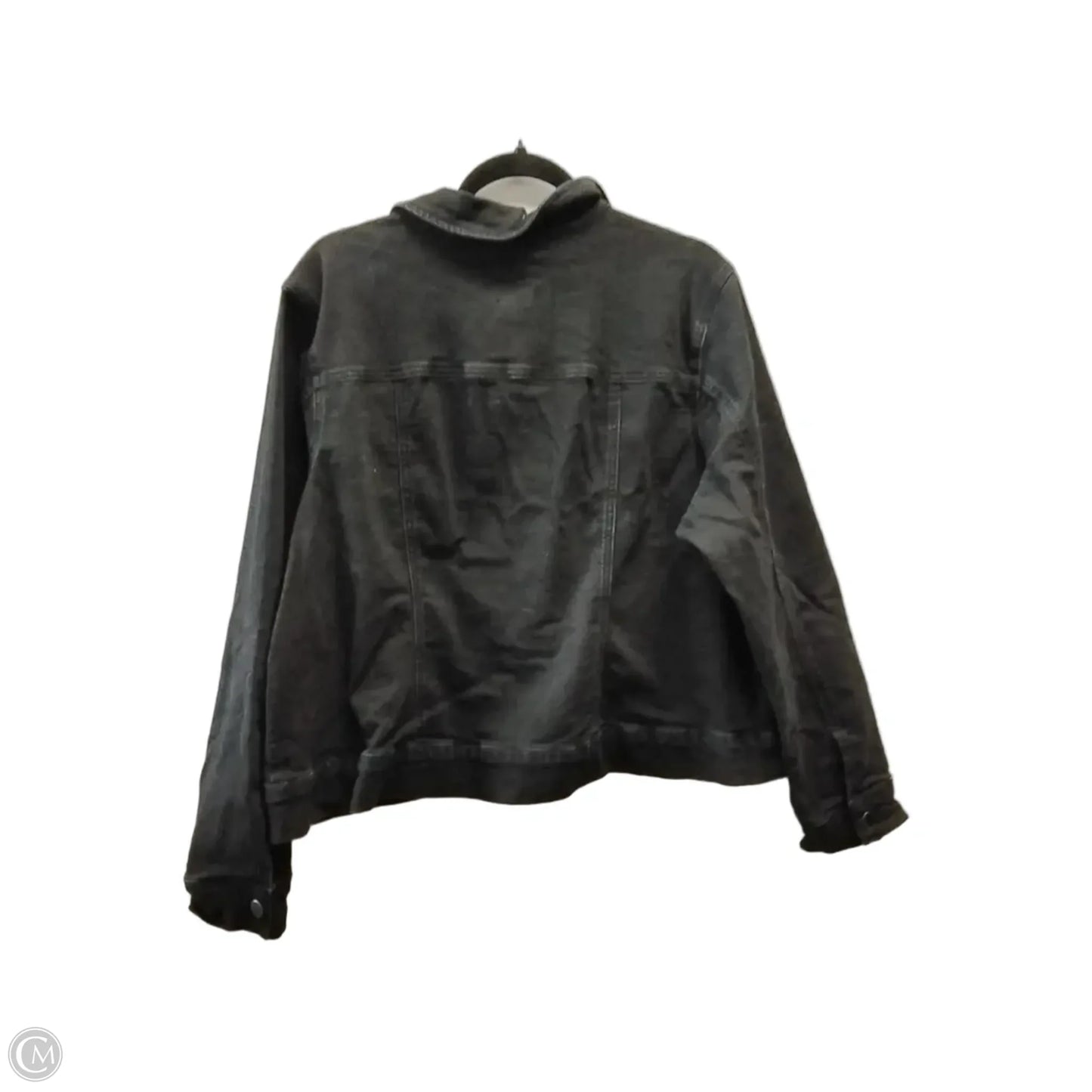 Jacket Denim By Market & Spruce In Black, Size: 2x