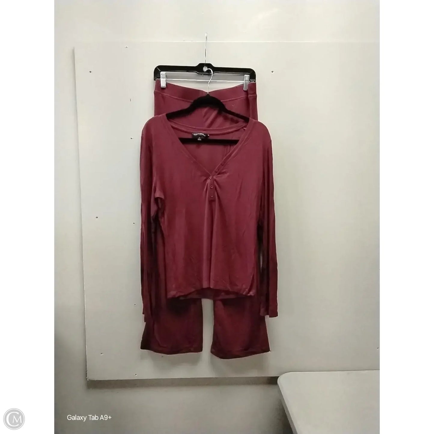 Pants Set 2pc By Banana Republic In Red, Size: M