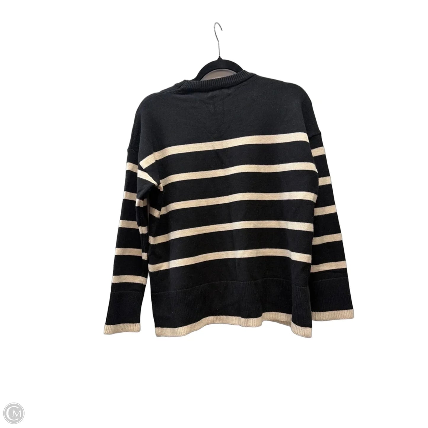Sweater By Magnolia In Striped Pattern, Size: S