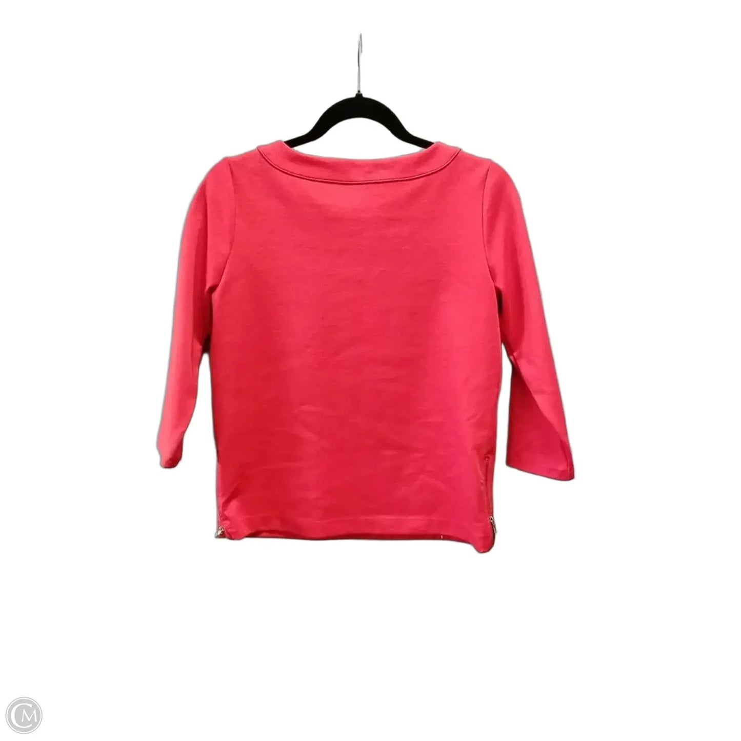 Top 3/4 Sleeve By Ann Taylor In Red, Size: Sp