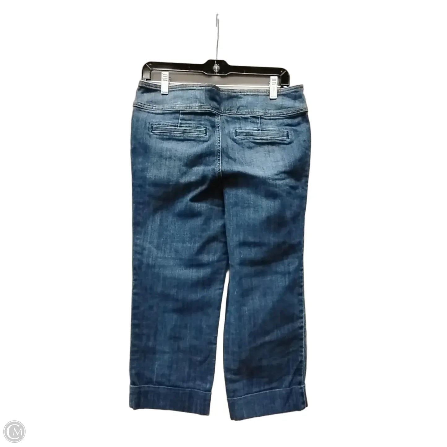 Capris By Chicos In Blue Denim, Size: 00