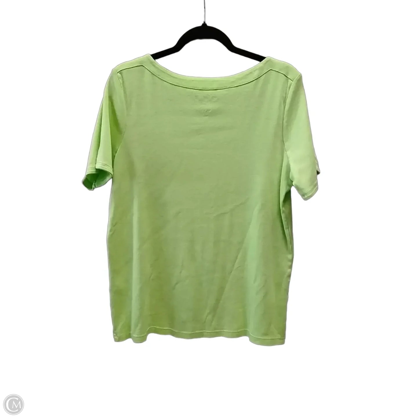 Top Short Sleeve By Chicos In Green, Size: 2