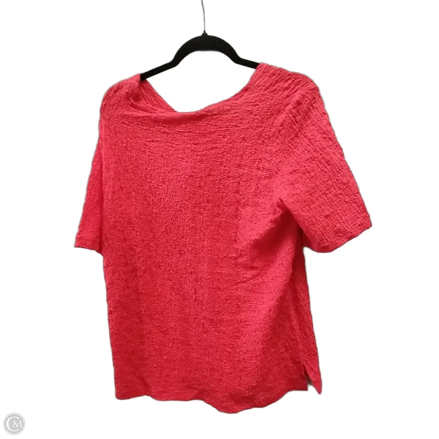 Top Short Sleeve By Chicos In Red, Size: 2
