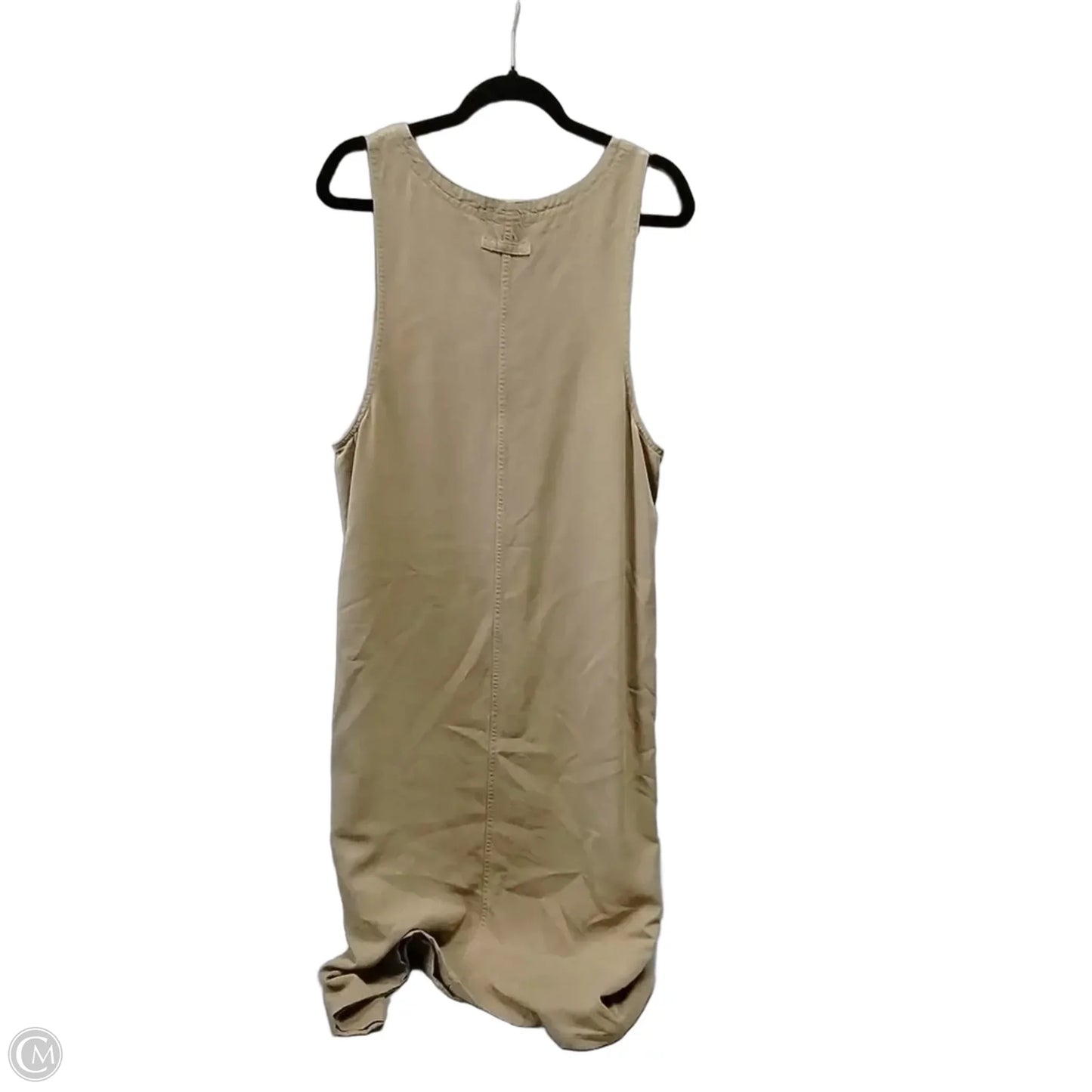 Dress Casual Midi By Talbots In Brown, Size: L