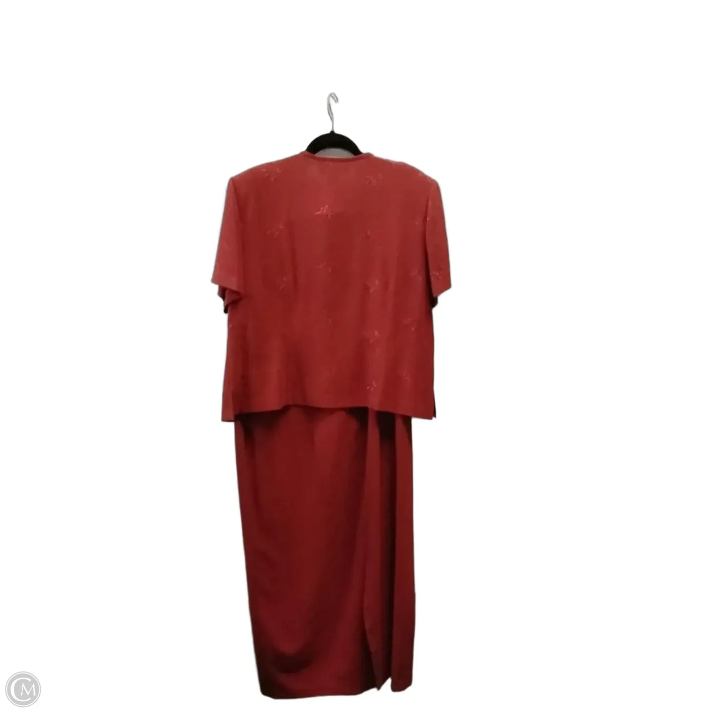 Dress Set 2pc By Sag Harbor In Red, Size: 18