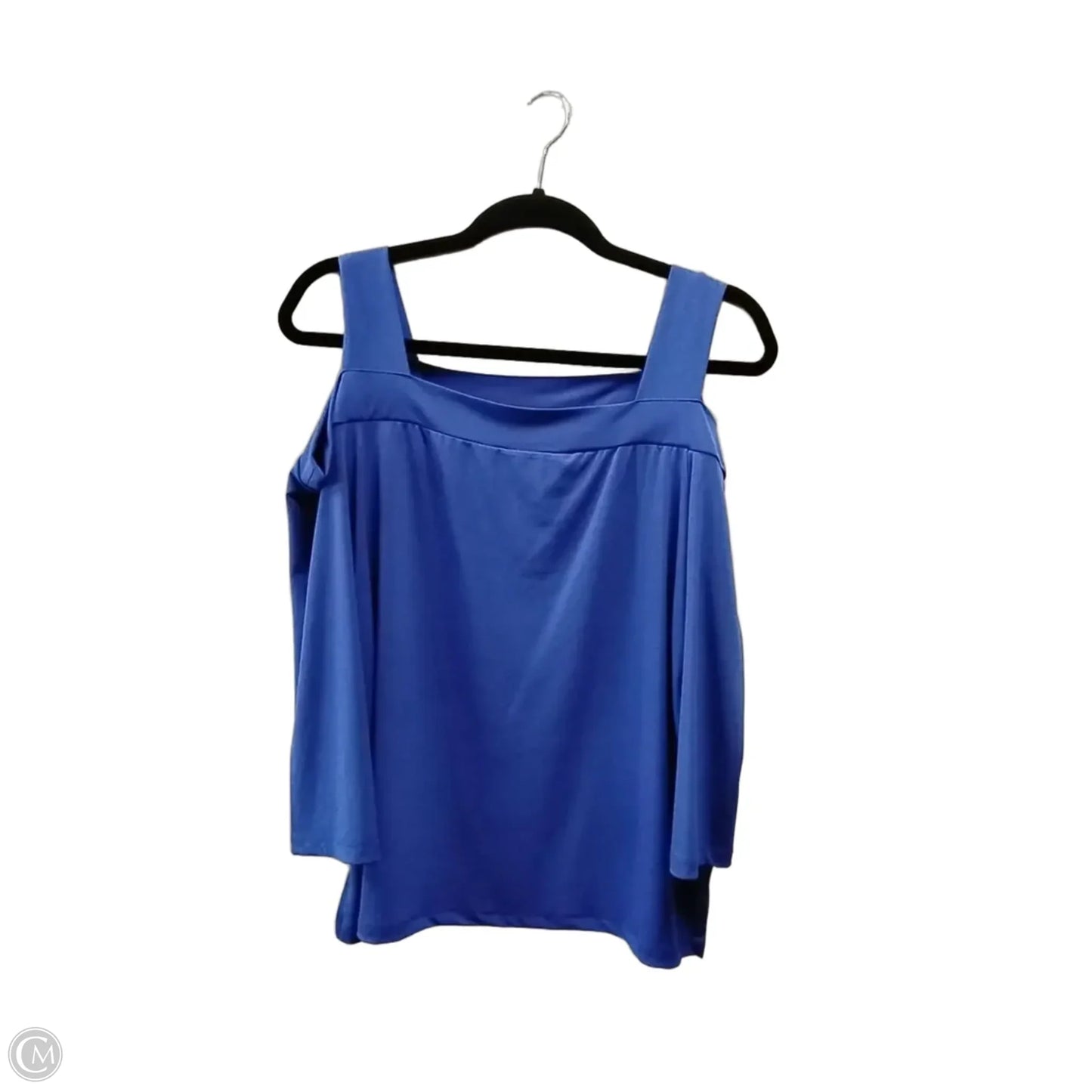 Top Long Sleeve By Chicos In Blue, Size: 2