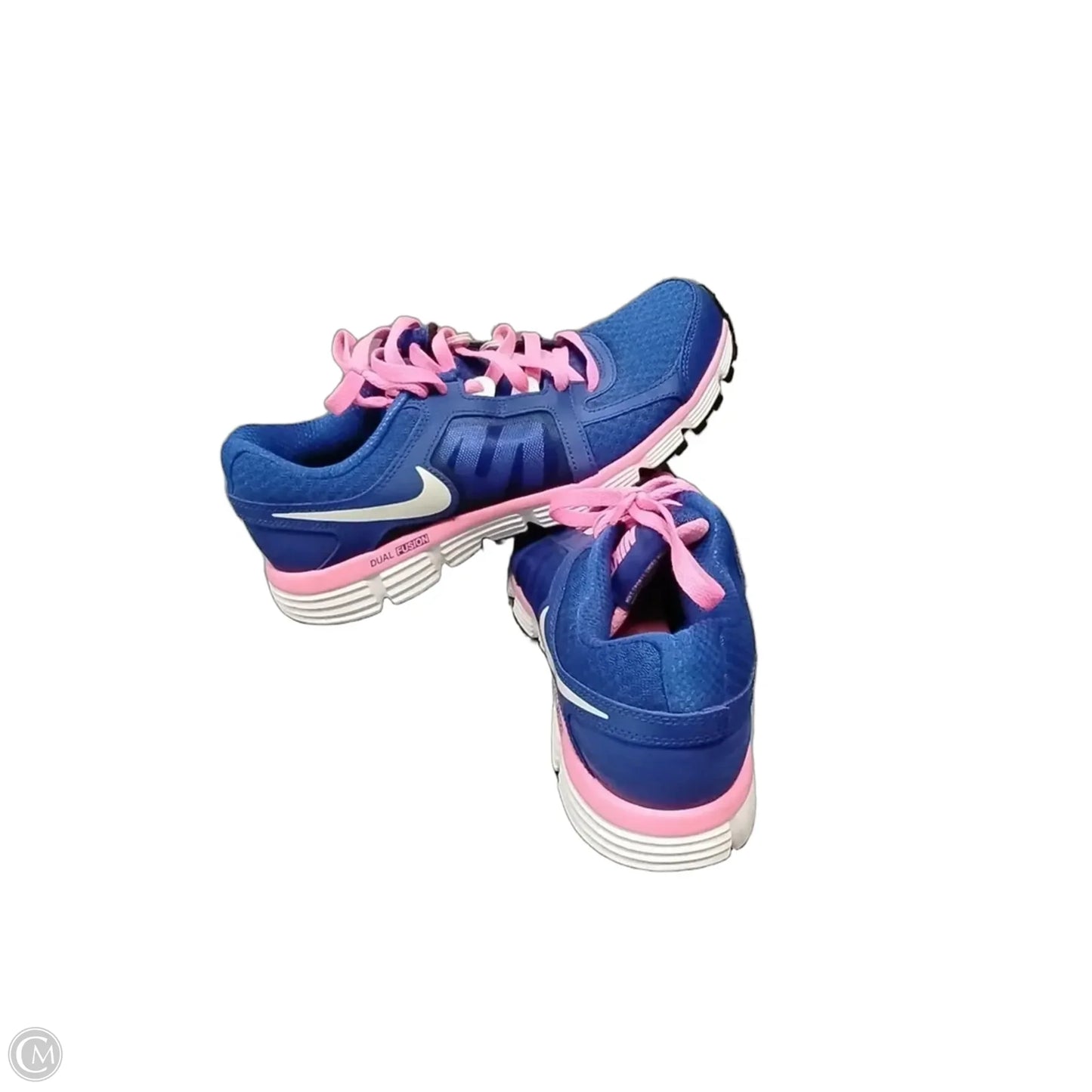 Shoes Athletic By Nike In Blue & Pink, Size: 9