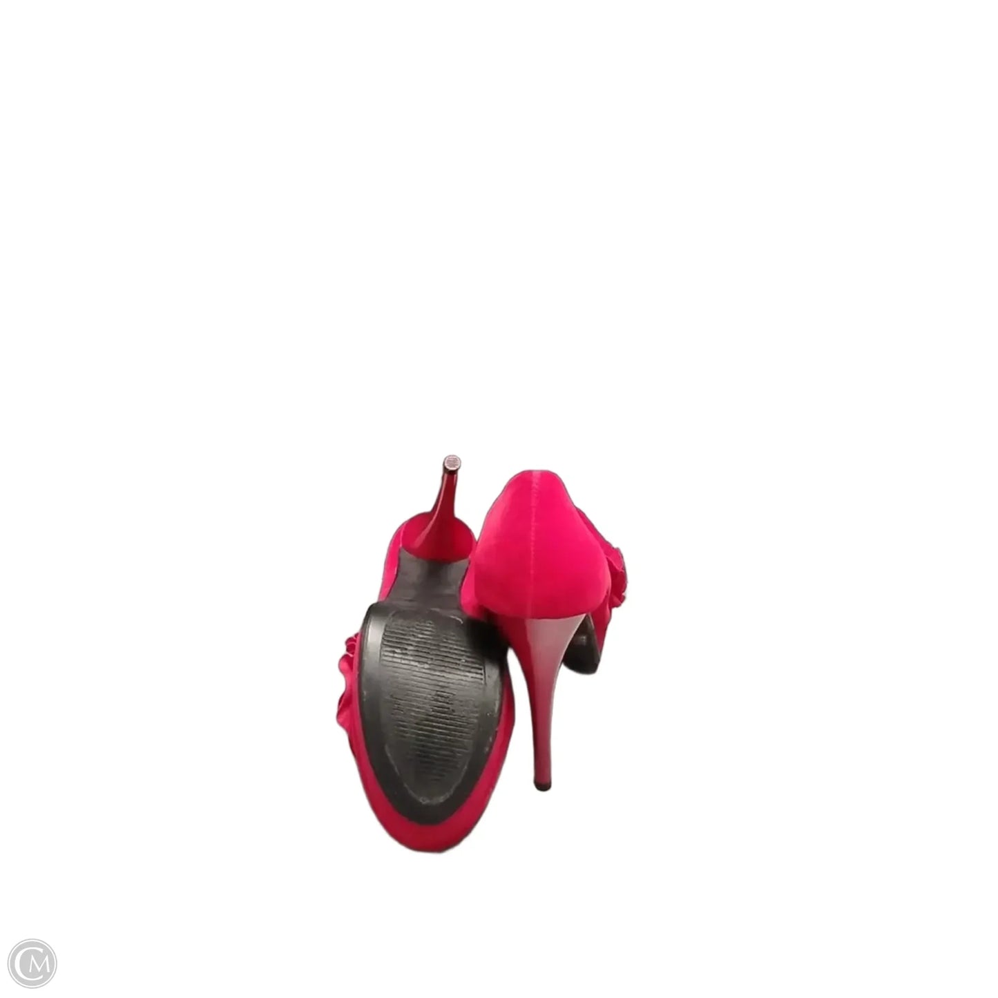 Shoes Heels Stiletto By Qupid In Red, Size: 7
