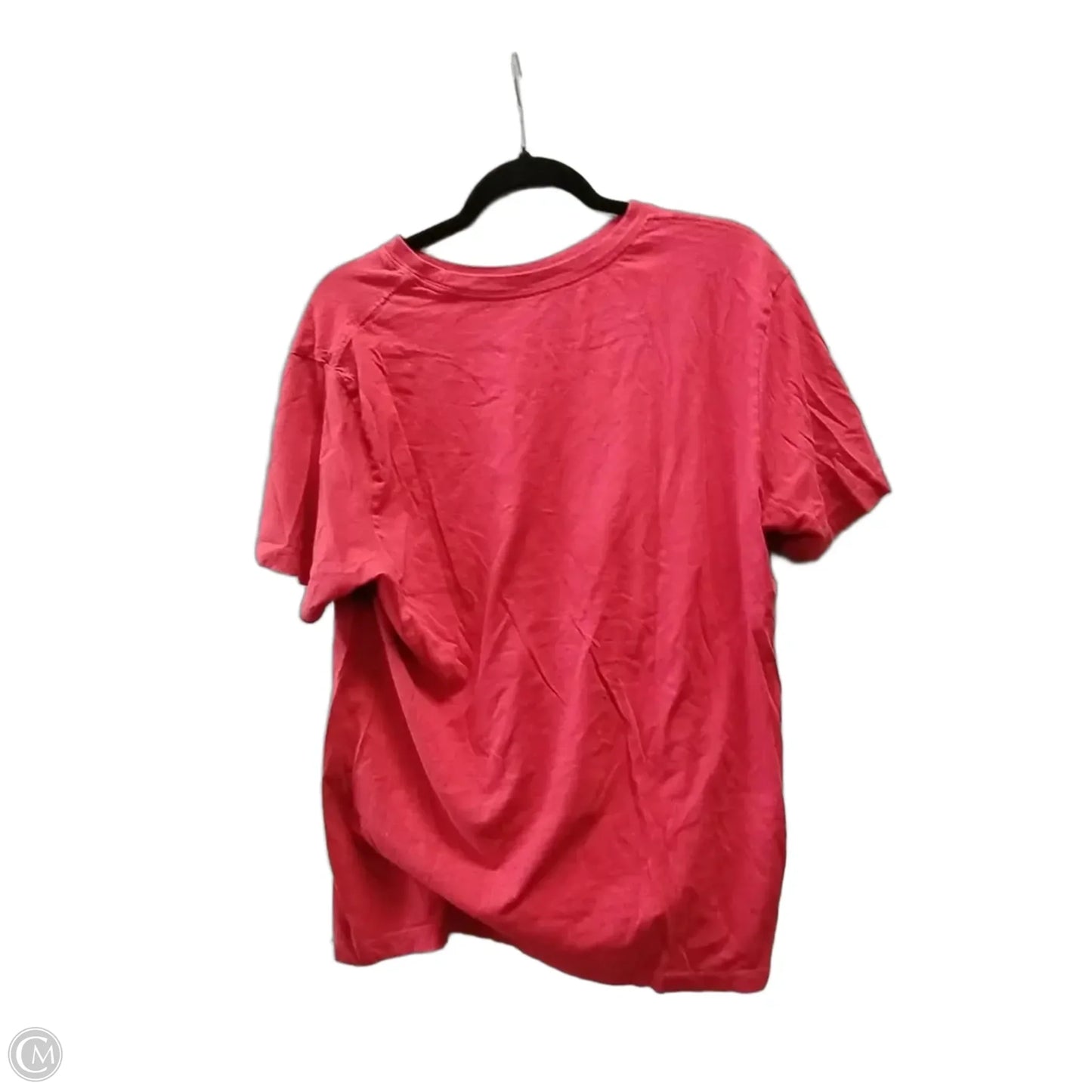 Top Short Sleeve By Nike In Red, Size: L
