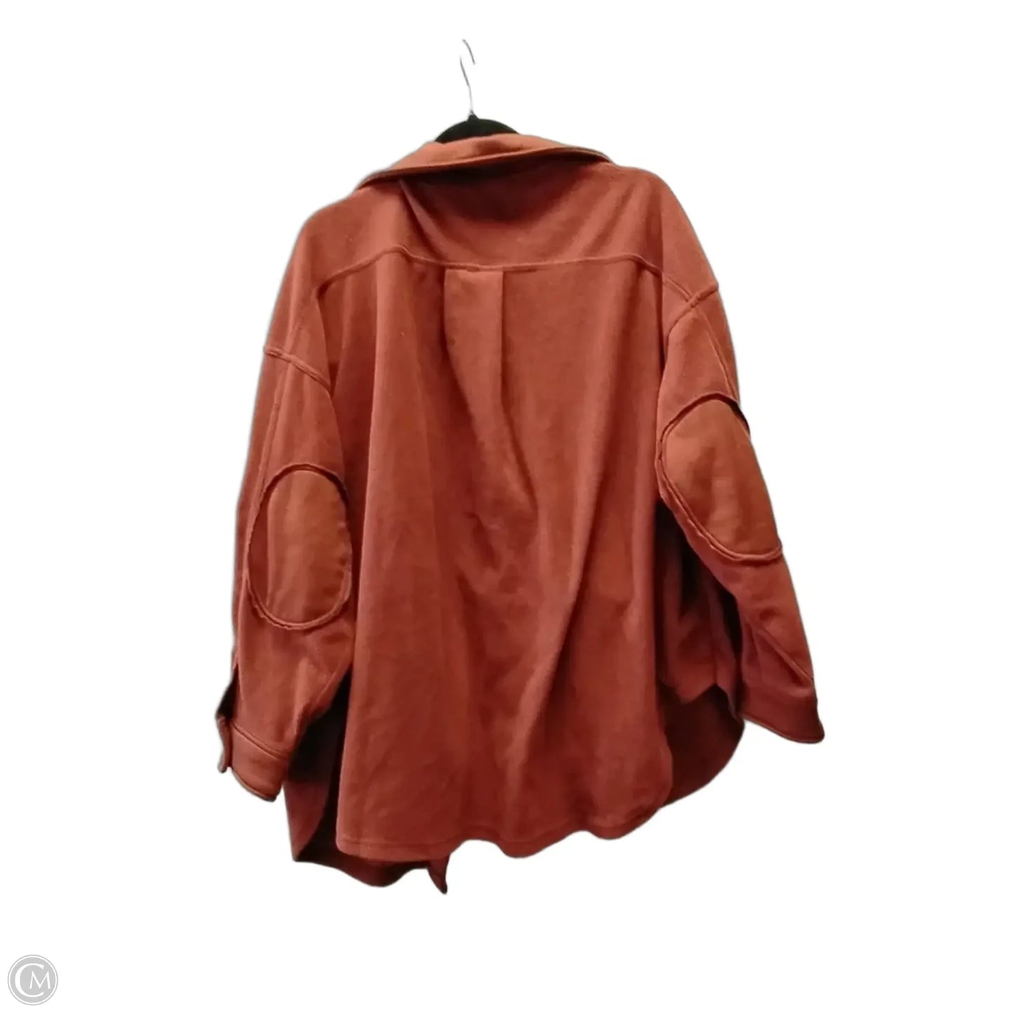 Jacket Fleece By Zenana In Red, Size: 3x