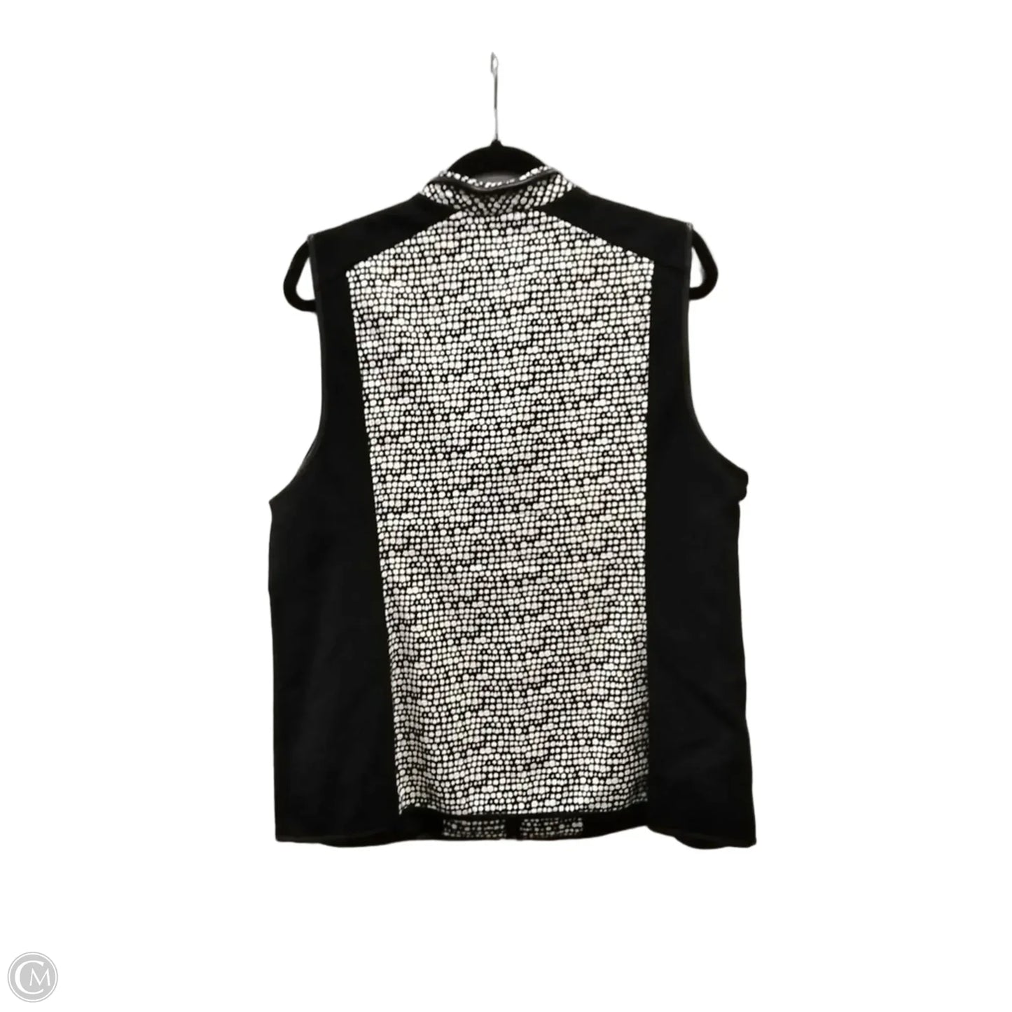 Jacket Other By Chicos In Black & White, Size: S