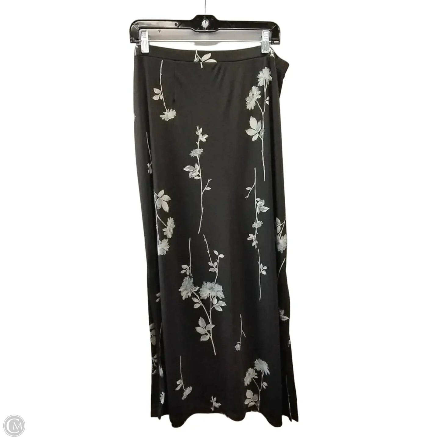 Skirt Maxi By Amanda Smith In Floral Print, Size: Xl