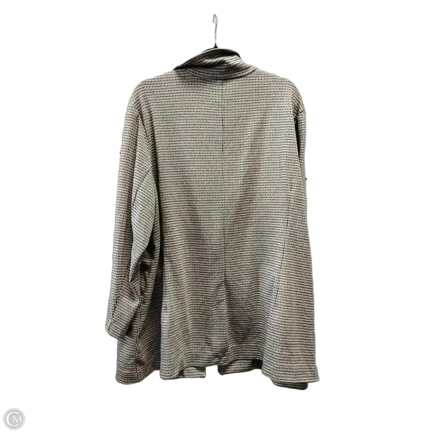 Jacket Other By Nine West In Plaid Pattern, Size: 3x