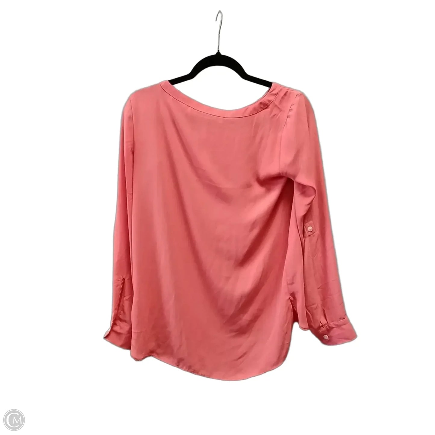 Top Long Sleeve By Loft In Peach, Size: Xs