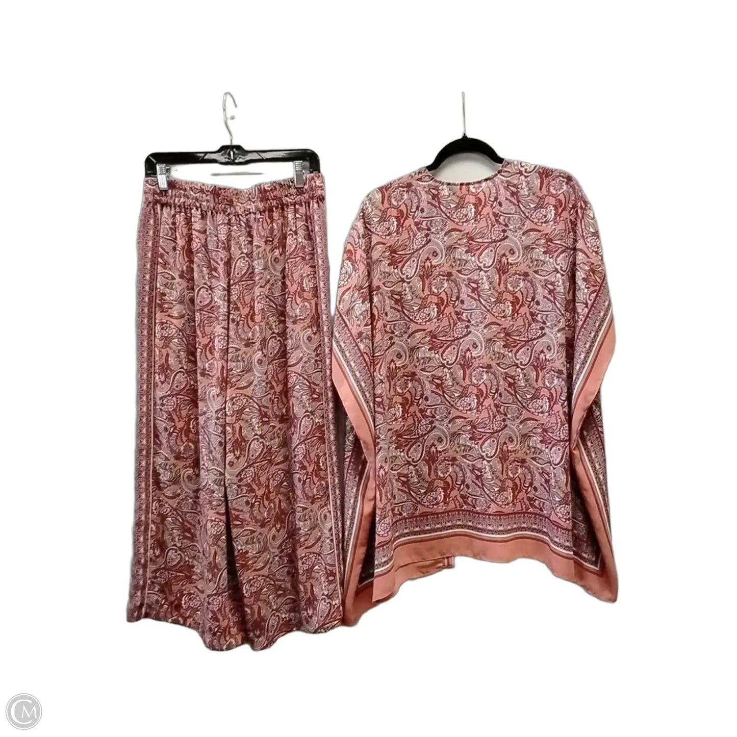 Pants Set 2pc By Max Studio In Nautical Print, Size: M