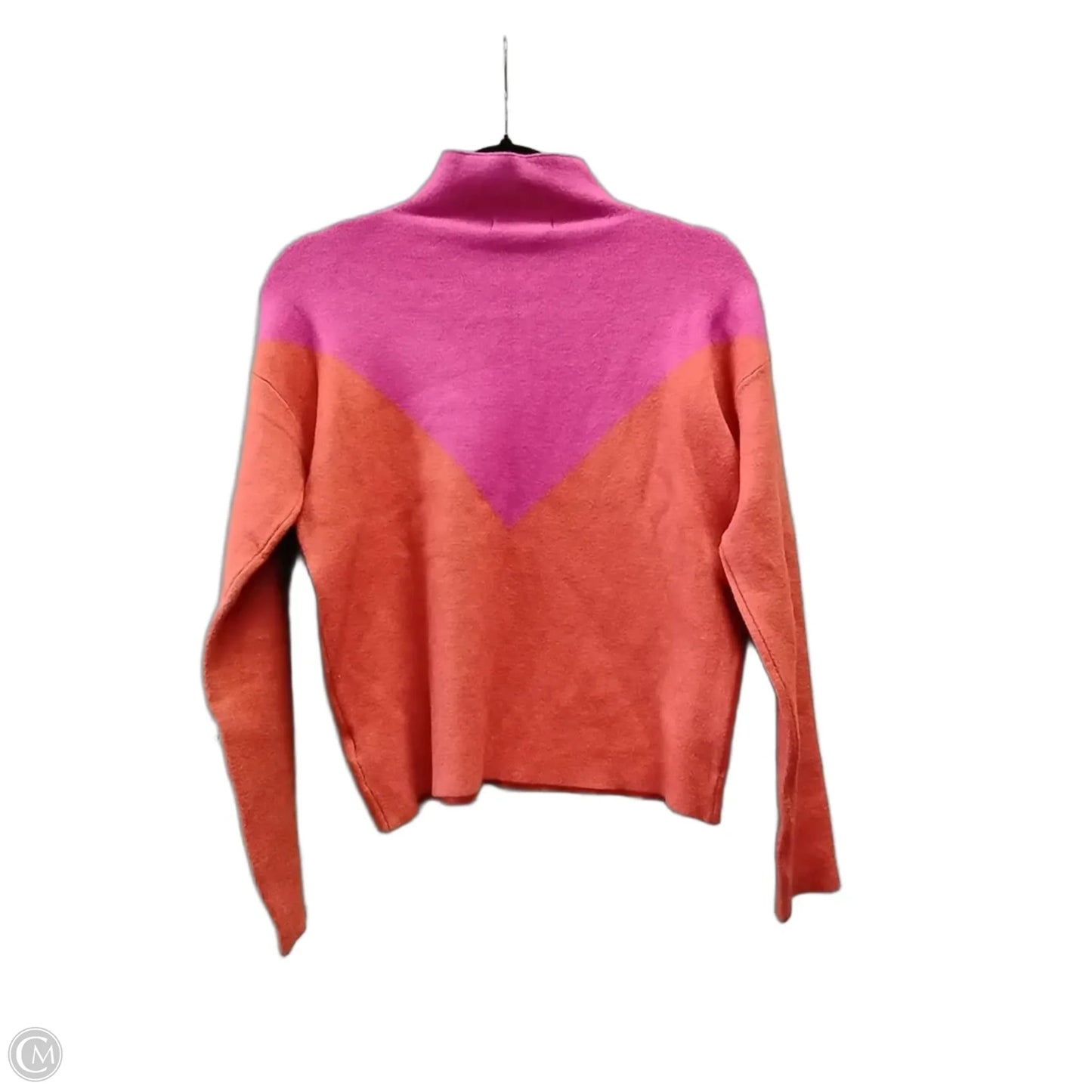 Sweater By Cynthia Rowley In Orange & Pink, Size: Xs