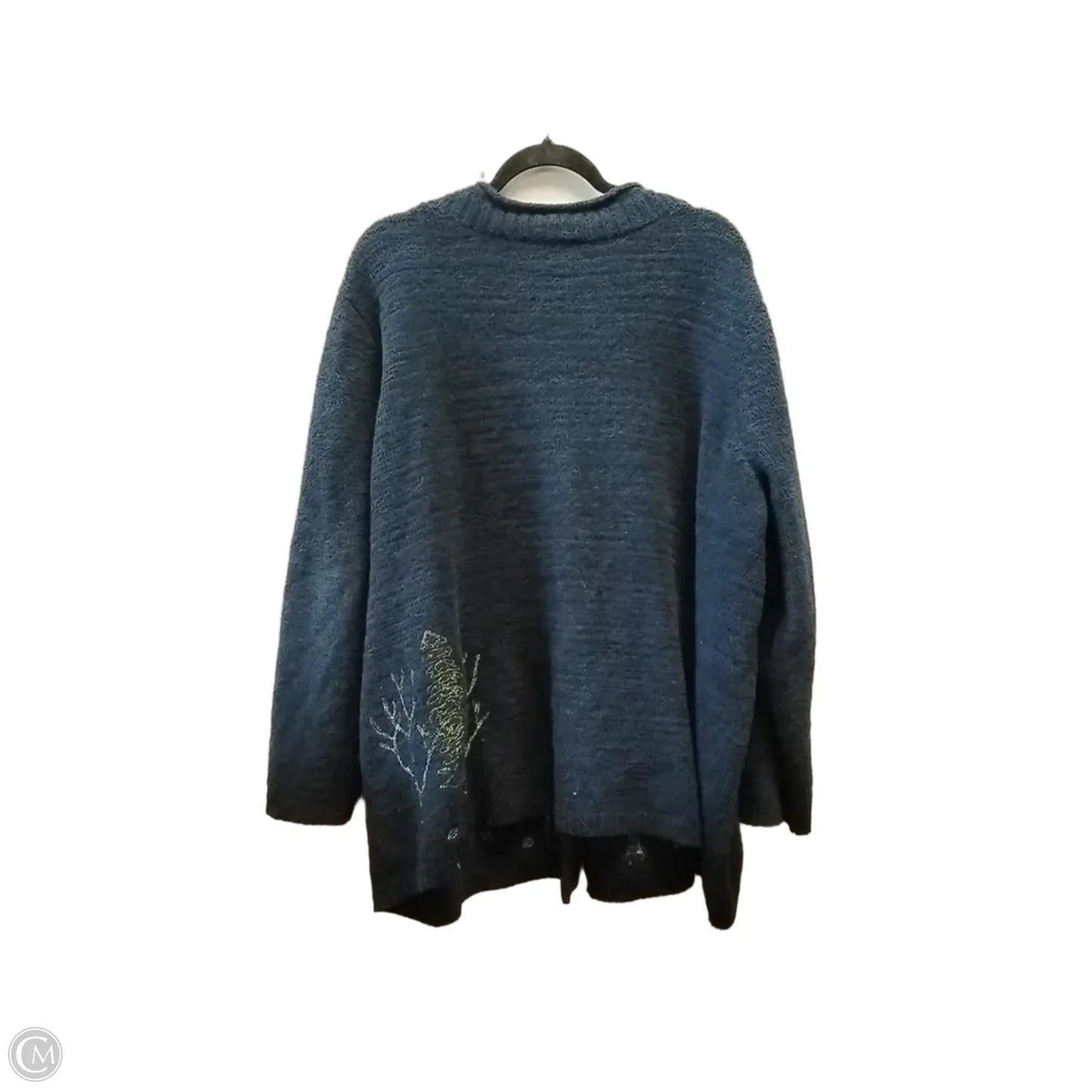 Cardigan By Cj Banks In Navy, Size: 3x
