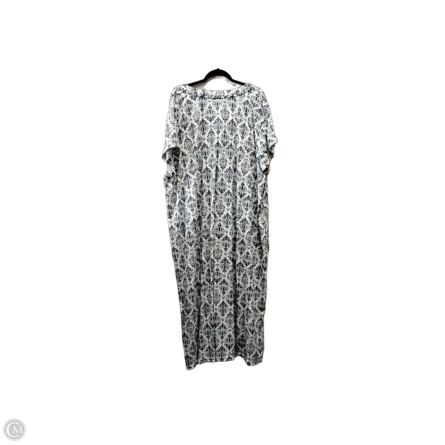 Dress Casual Maxi By Muk Luks In Floral Print, Size: 4x