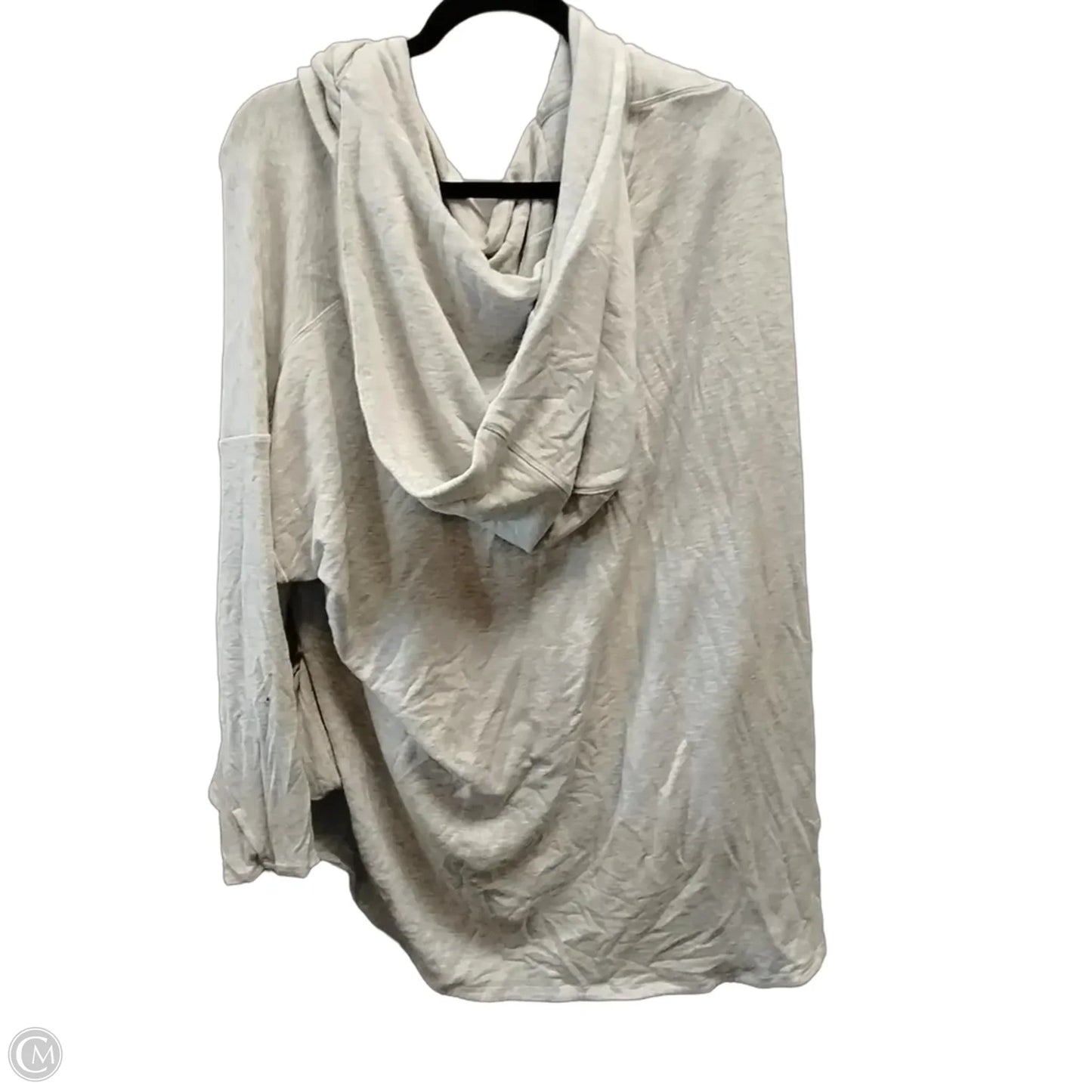 Sweatshirt Hoodie By Athleta In Grey, Size: 3x
