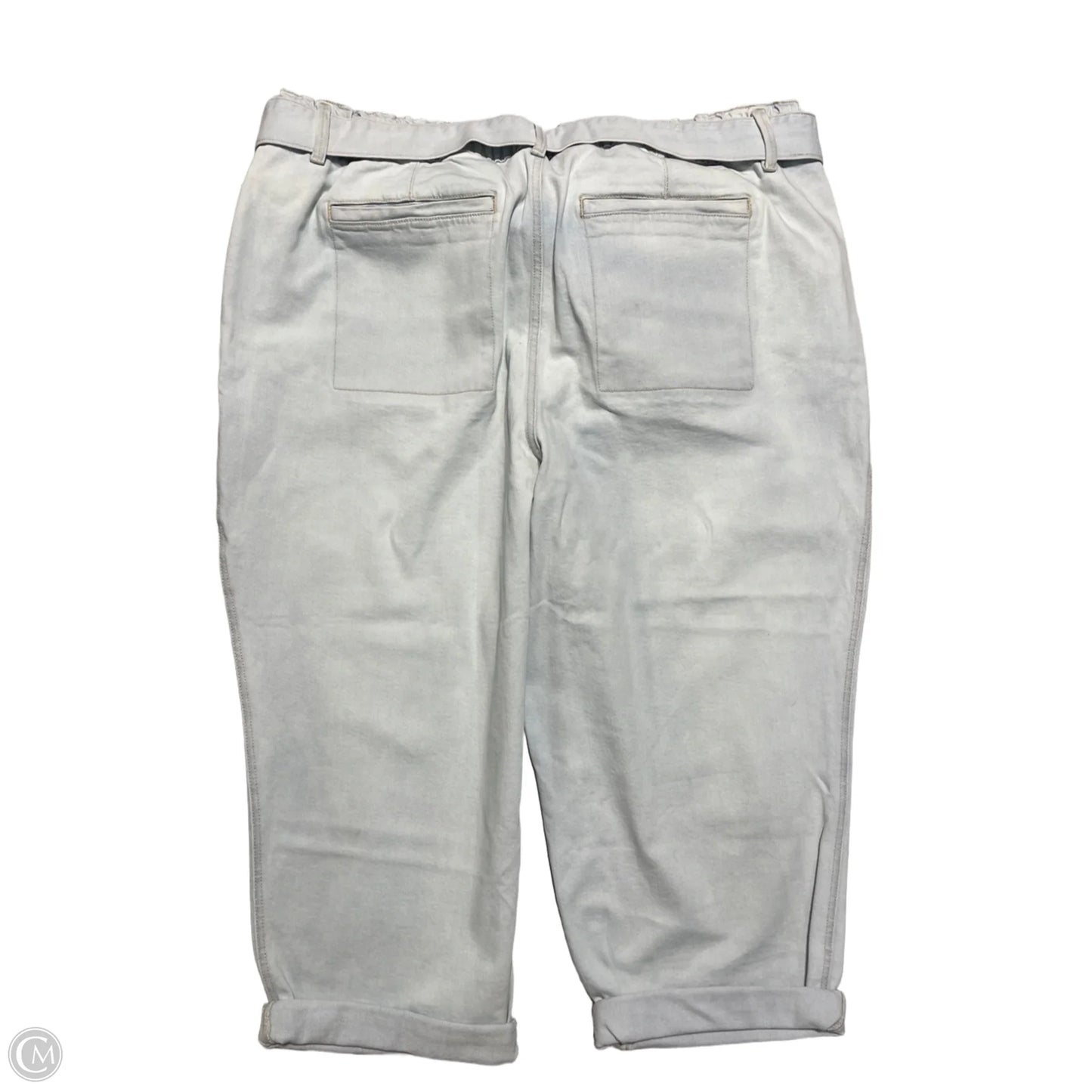 Capris By Lane Bryant In Blue Denim, Size: 22