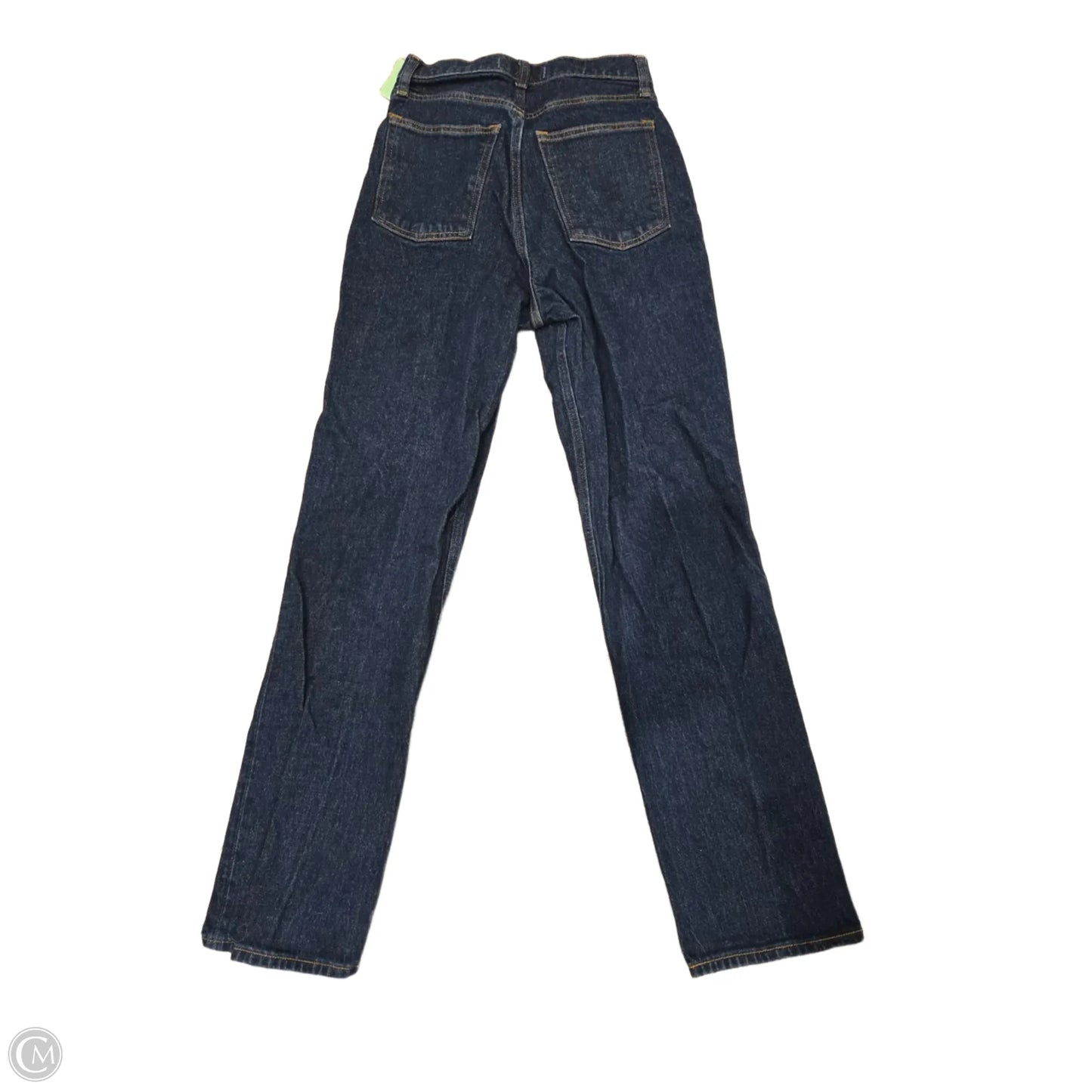 Jeans Straight By Abercrombie And Fitch In Blue Denim, Size: 6