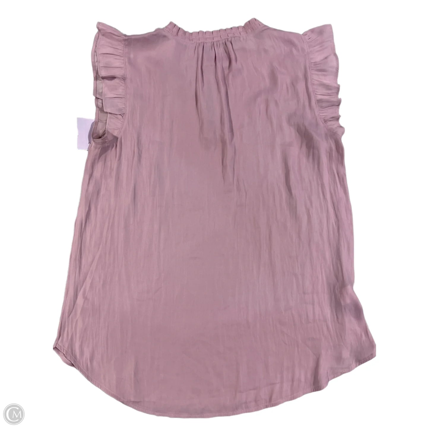 Top Sleeveless By Loft In Pink, Size: S