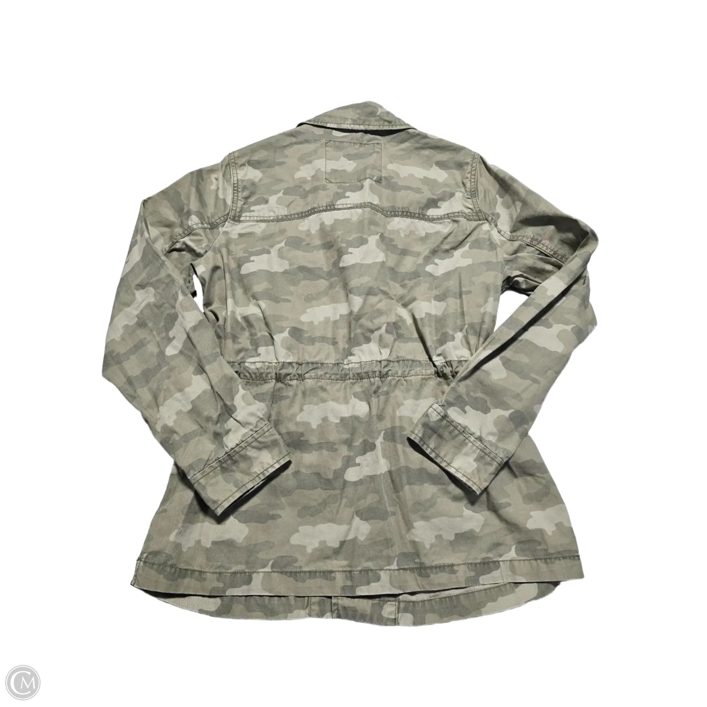 Jacket Shirt By American Eagle In Camouflage Print, Size: M