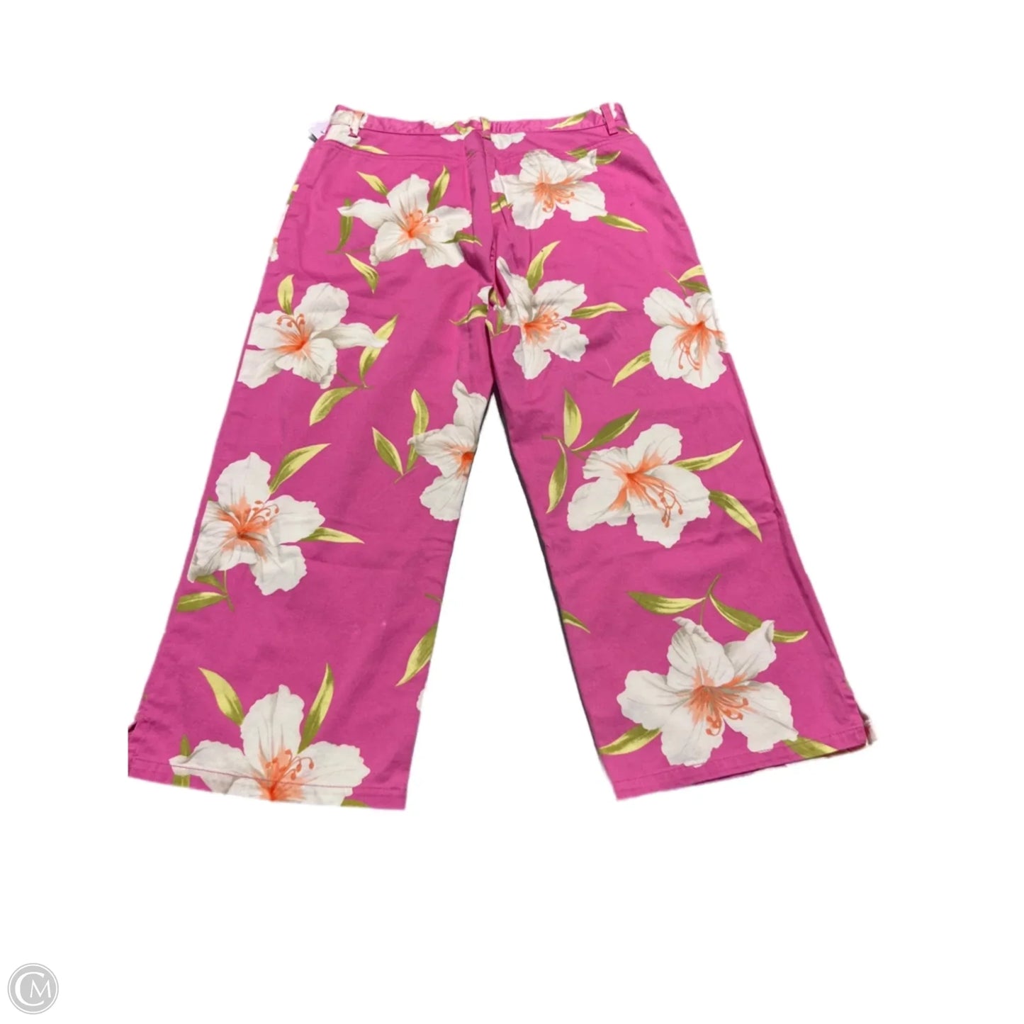 Capris By Lauren By Ralph Lauren In Pink, Size: 8