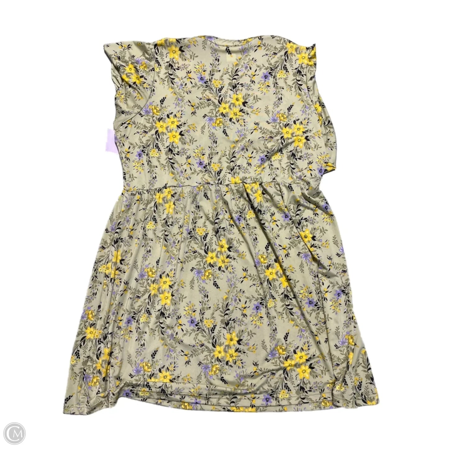 Dress Casual Short By Skyes The Limit In Floral Print, Size: 1x