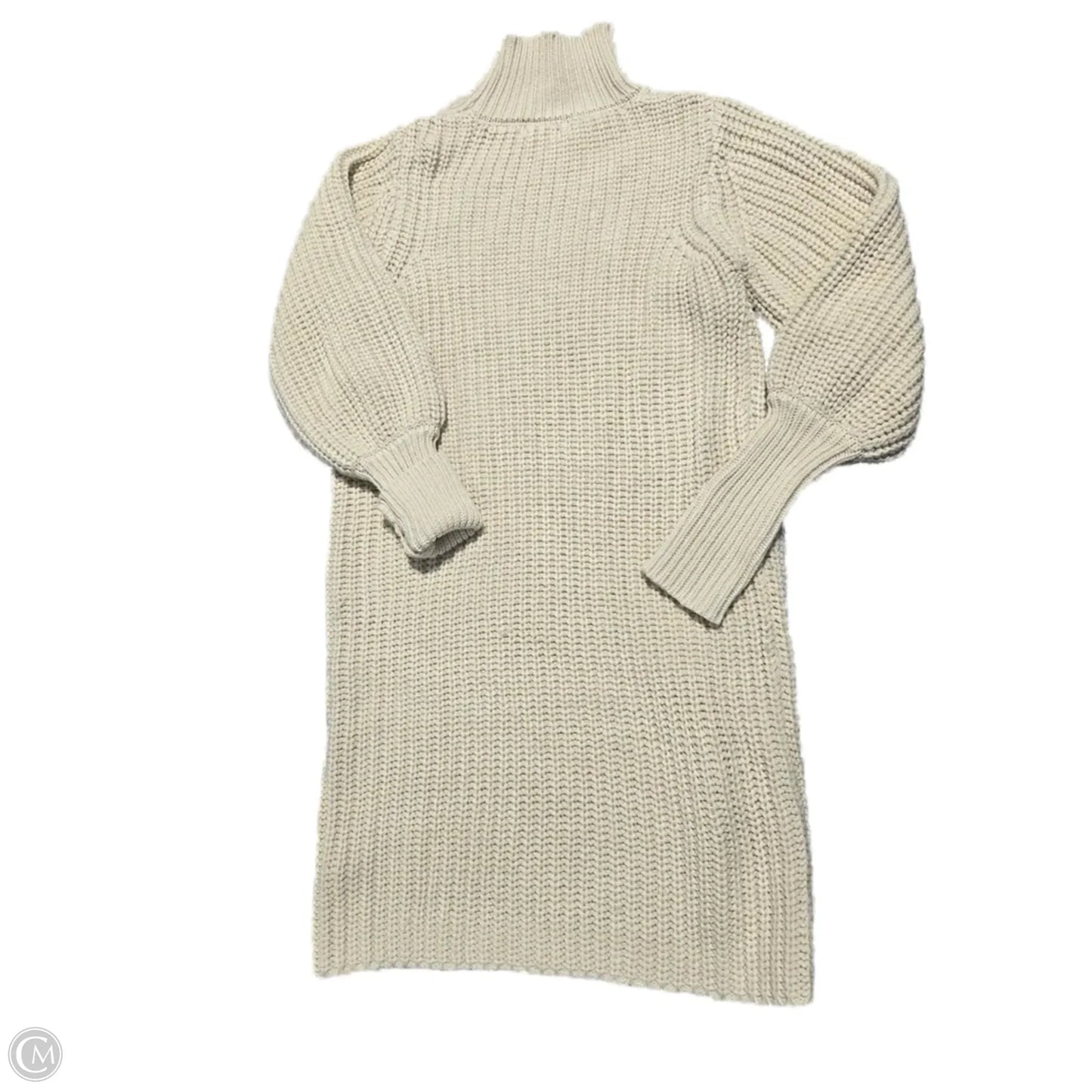 Dress Casual Midi By Moon River In Cream, Size: S