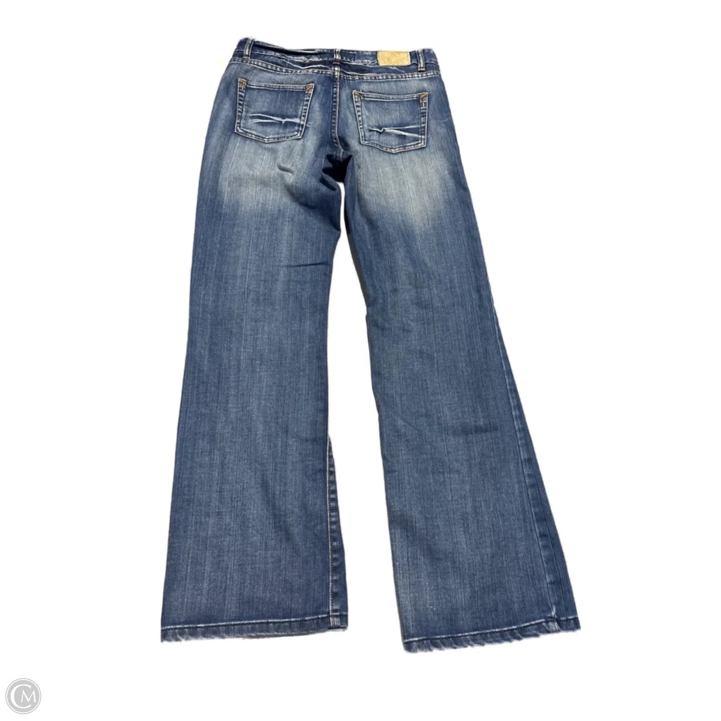 Jeans Flared By Cme In Blue Denim, Size: 8