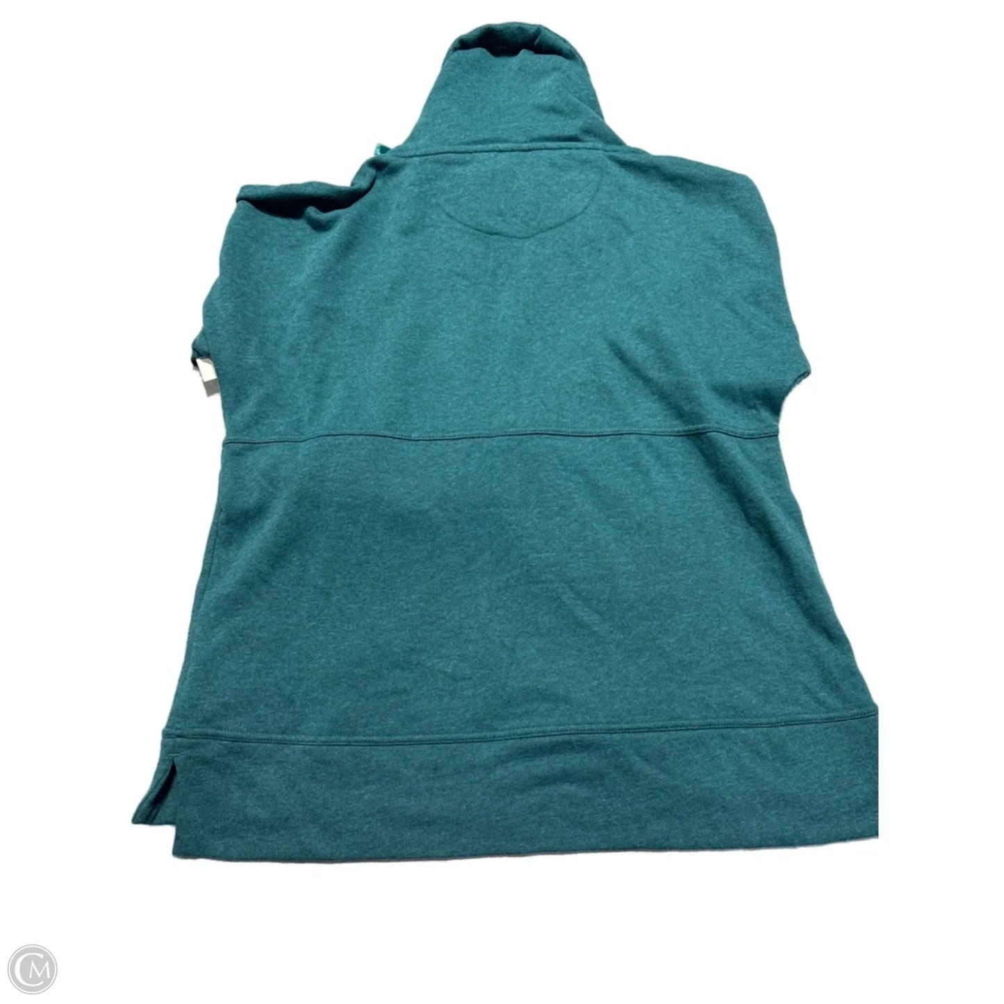 Sweatshirt Collar By Cme In Green, Size: M